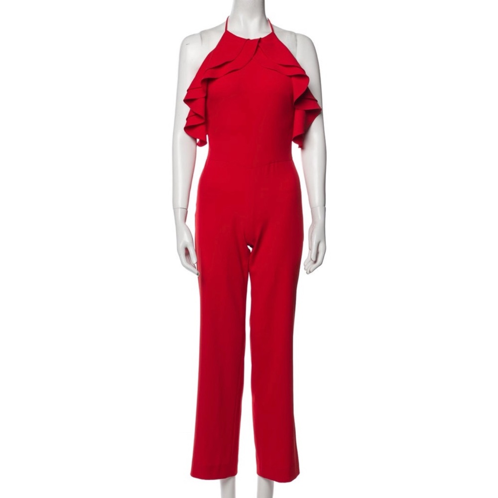 Intermix jumpsuit XS red worn twice